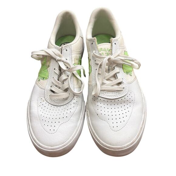 New Balance Numeric Villani 272 Franky White & Green Skate Shoes Size 9.5 main image 6